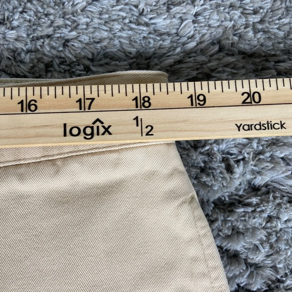 Vintage Polo Ralph Lauren Gordon Pant Mens 38x33 Tan Chino Straight Leg Cotton